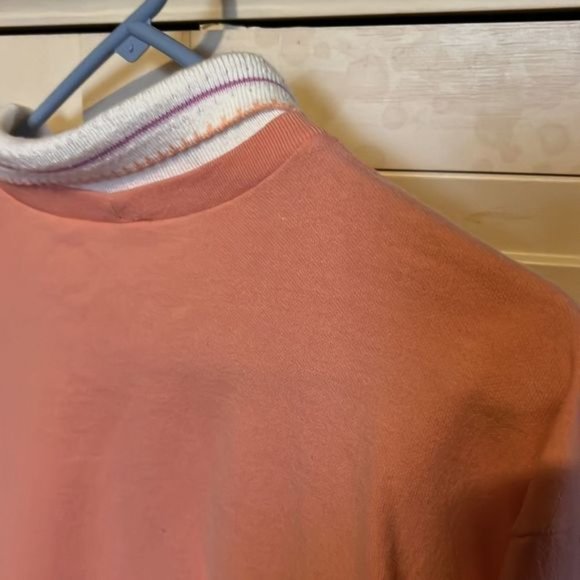 CB Habland collared floral sweatshirt, size medium - Picture 5 of 5